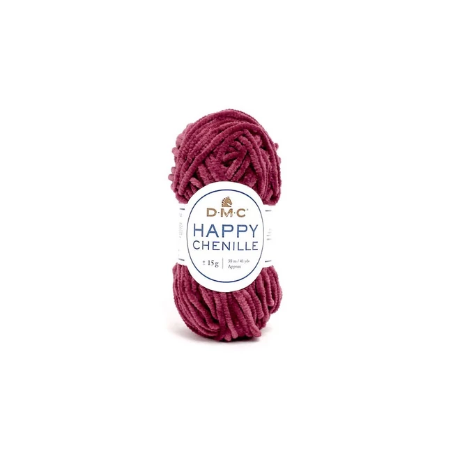 DMC happy Chenille 31 burgundi