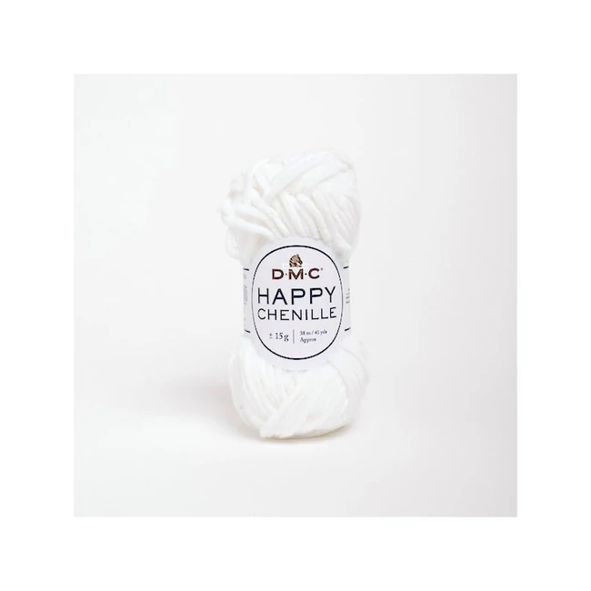 DMC Happy Chenille 20 fehér