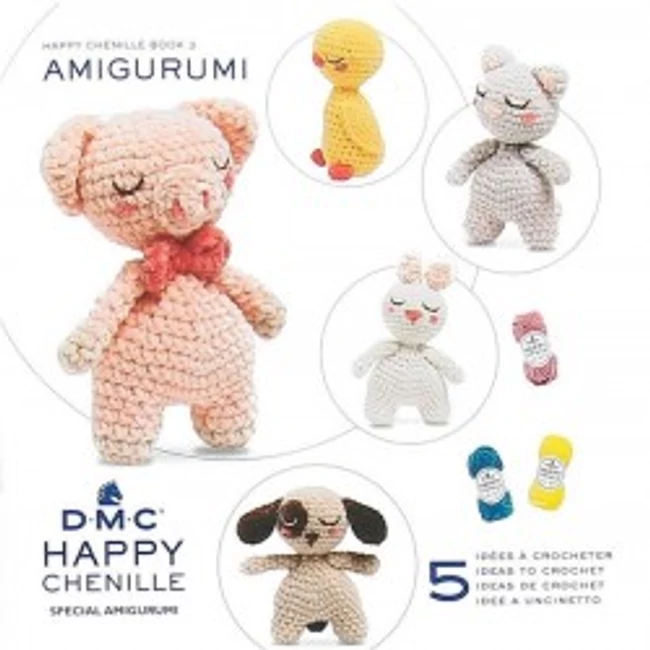 DMC Happy Chenille Könyv malackás