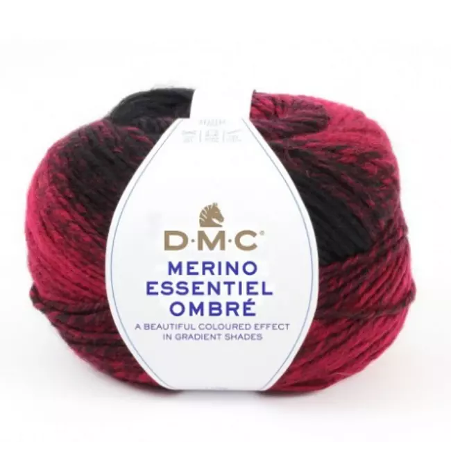 DMC Essentiel Ombre Piros-Fekete 1001