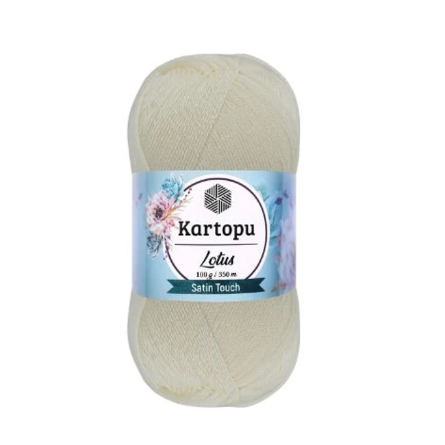 Kartopu Lotus 019 Törtfehér