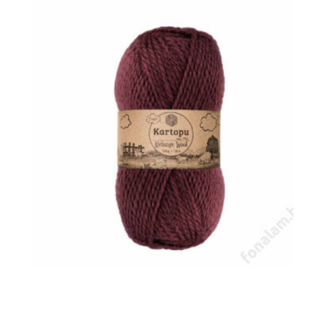 Melange Wool 1707 Mályva
