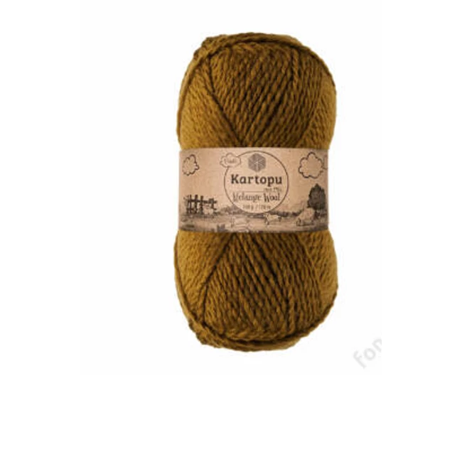 Melange Wool 4001 Khaki