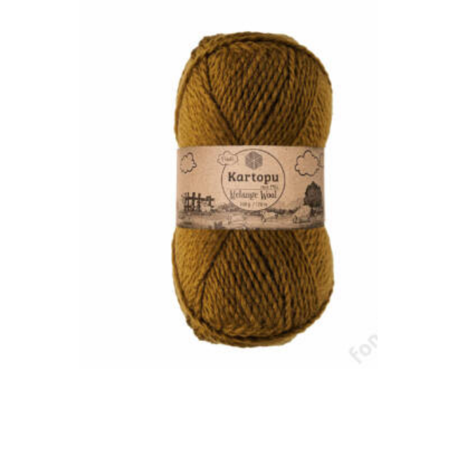 Melange Wool 4001 Khaki