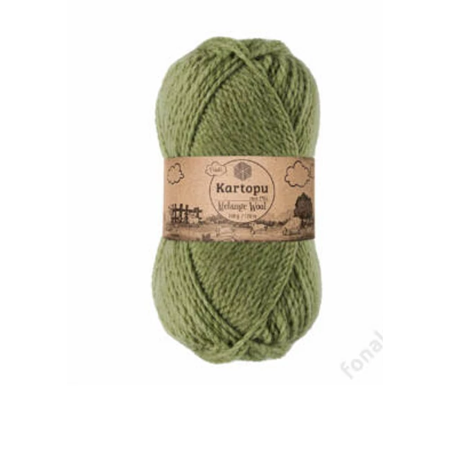 Melange Wool 430 Zöld