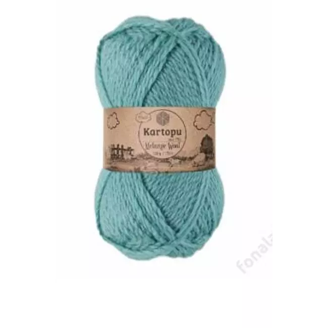 Melange Wool 5017 Jég kék