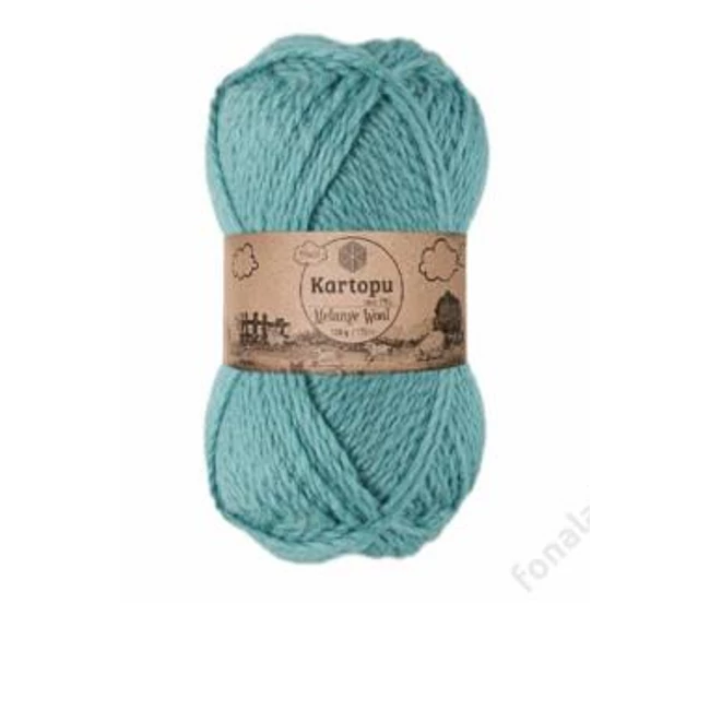 Melange Wool 5017 Jég kék