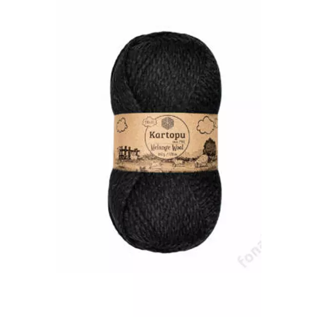 Melange Wool 940 Fekete