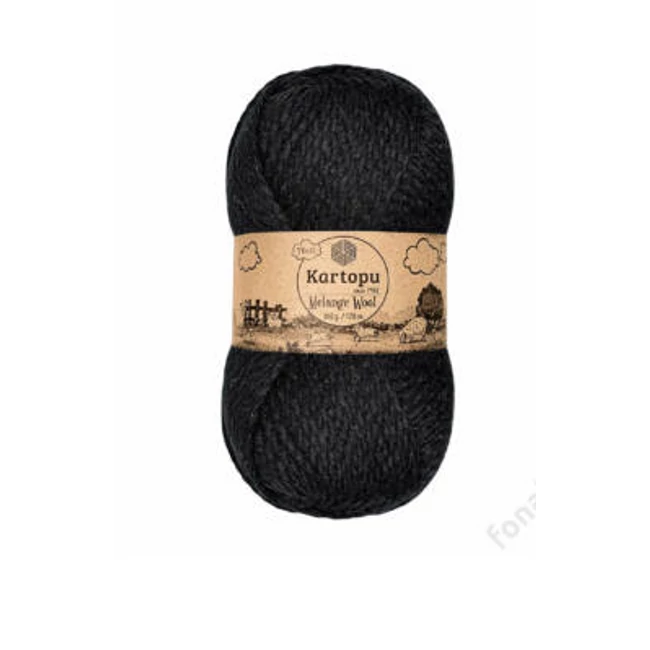 Melange Wool 940 Fekete