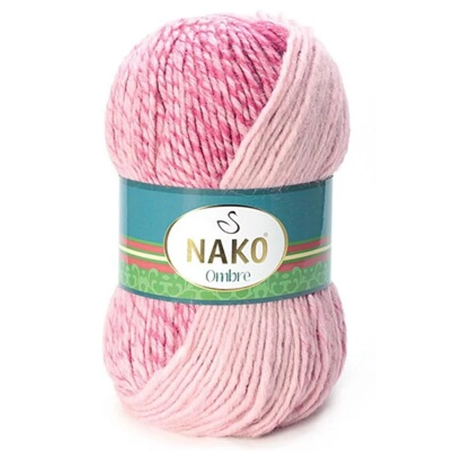 NAKO Ombre Rózsaszín 321