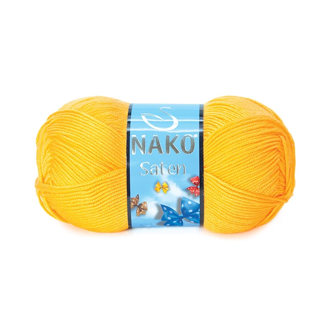 Nako Saten Sárga 184