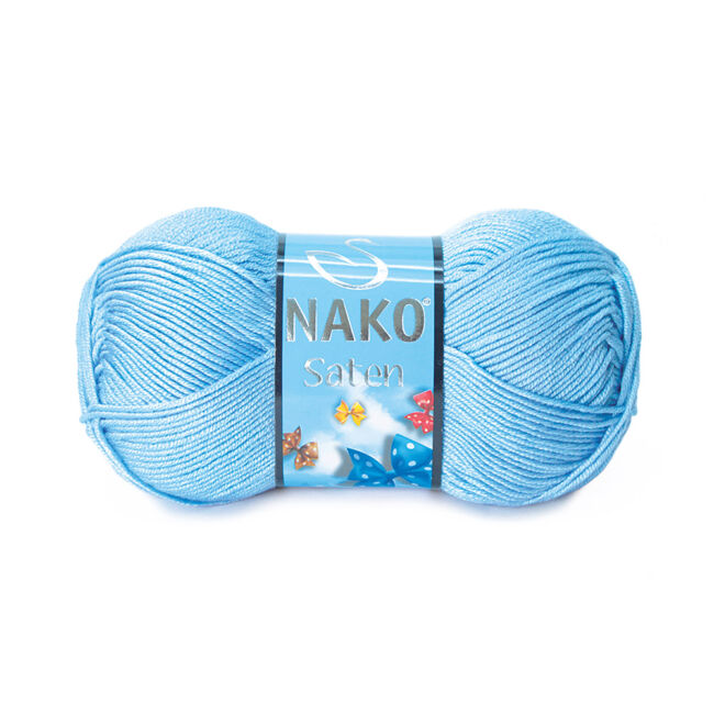 Nako Saten Égbolt kék 214