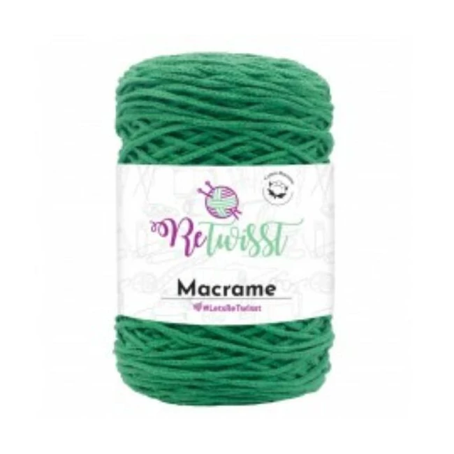 ReTwisst Chainy Cotton/ Makrame Benetton zöld 15