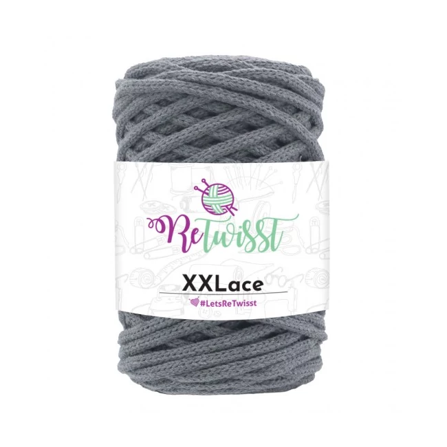 ReTwisst XXL Lace  füstös szürke 06