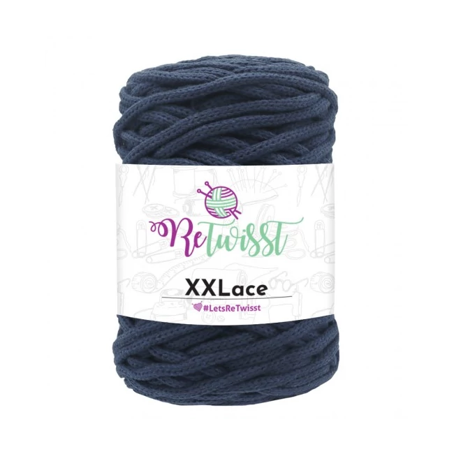 ReTwisst XXL Lace marinekék  12