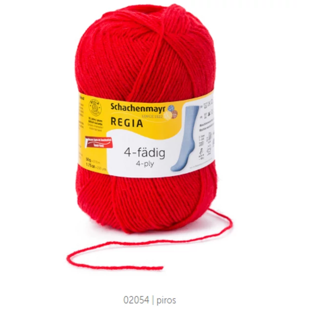 Regia 4 ply 2054 Piros