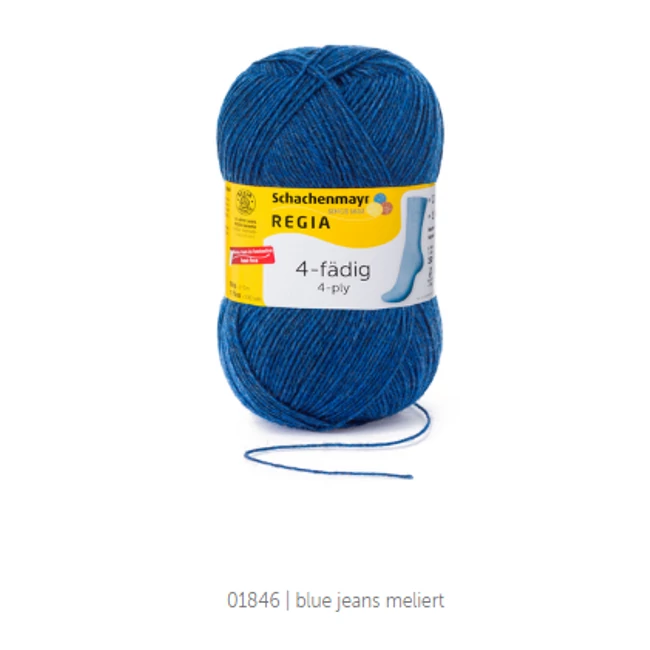 Regia 4 ply 1846 Jeans