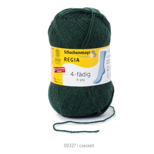 Regia 4 ply 327 mély zöld