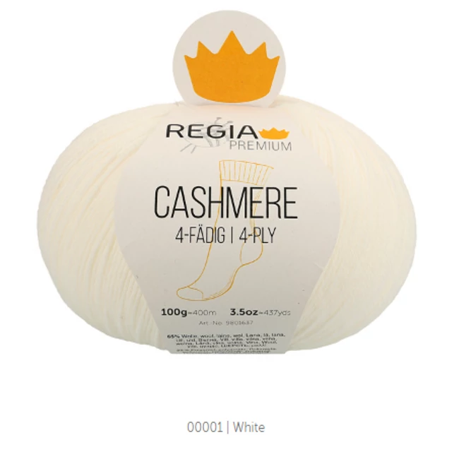 Regia Cashmere Fehér 01