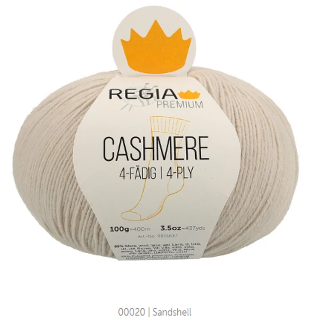 Regia Cashmere Homok 20