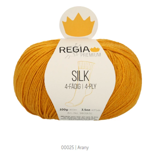 Regia Silk 25 aranysárga
