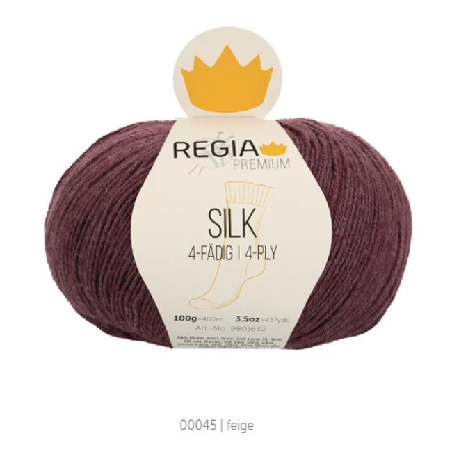 Regia Silk 45 padlizsán