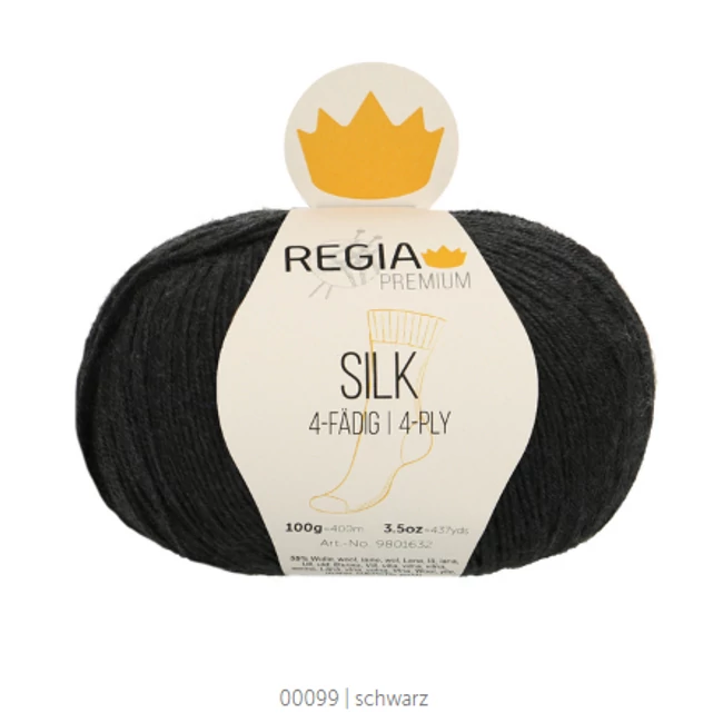 Regia Silk 99 fekete