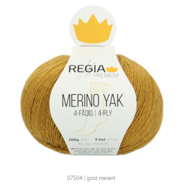 Regia Merino Yak Gold