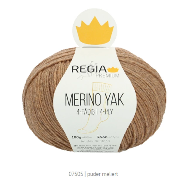 Regia Merino Yak Bézs