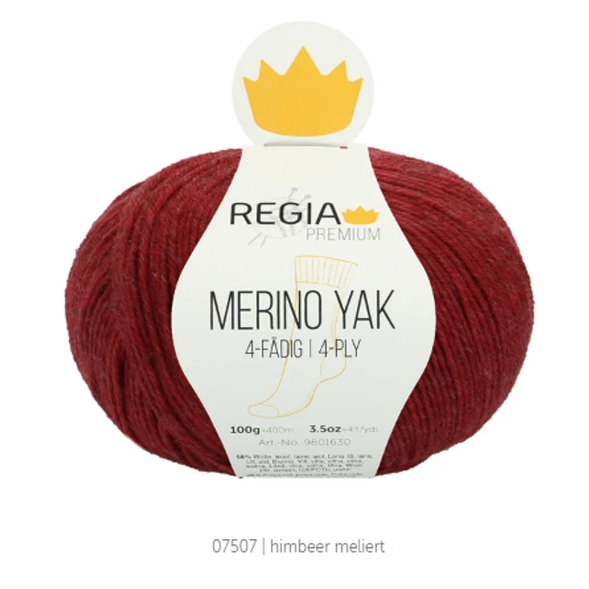 Regia Merino Yak Málna
