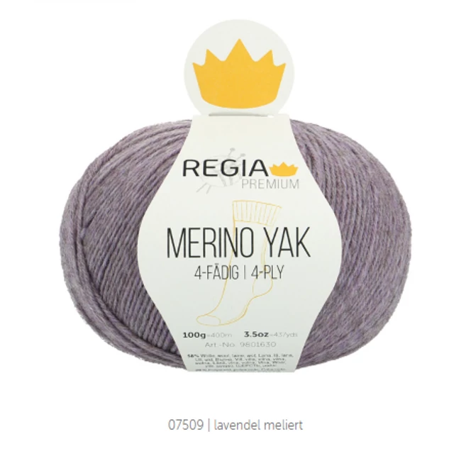 Regia Merino Yak Levendula
