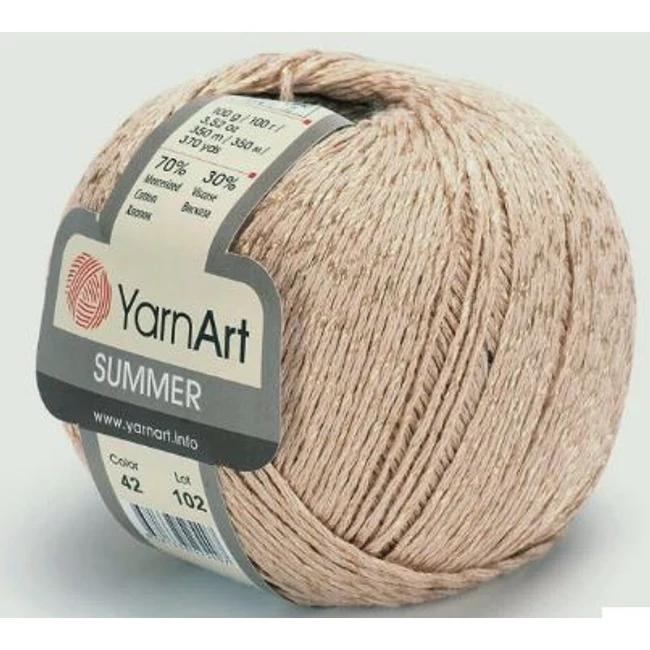 Yarnart Summer 42 Bézs 