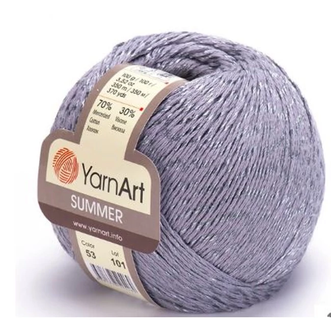 YarnArt Summer 53 Szürke