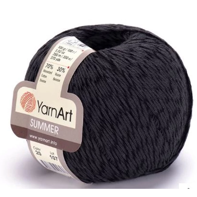 YarnArt Summer 17 Fekete