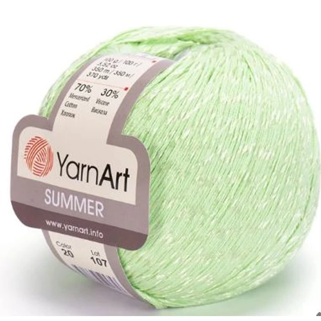 YarnArt Summer 20 Lime zöld