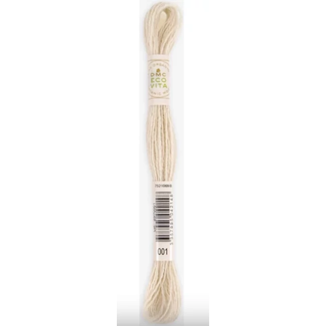 DMC Eco Vita BIO gyapjú hímző 001
