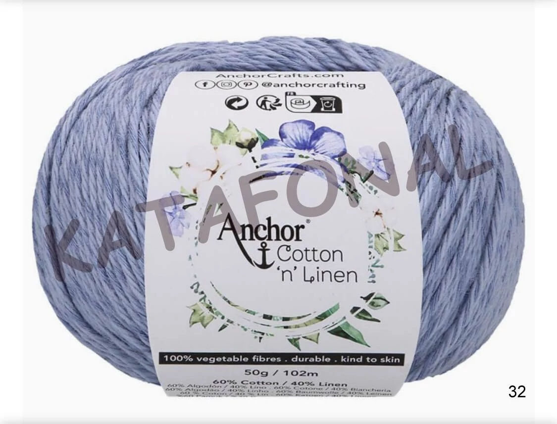 Cotton & linen 32 érc