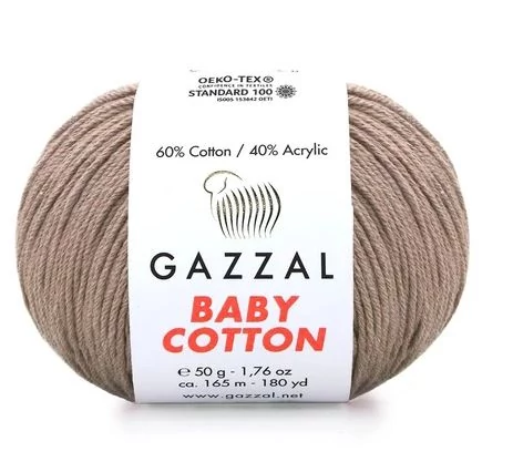 Baby Cotton 3434 Taupe