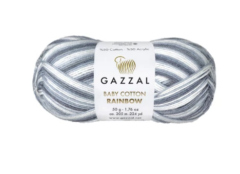 Rainbow 476 szürke-fehér