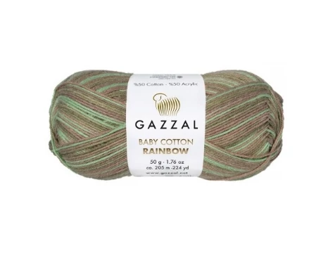Rainbow 478 zöld-barna