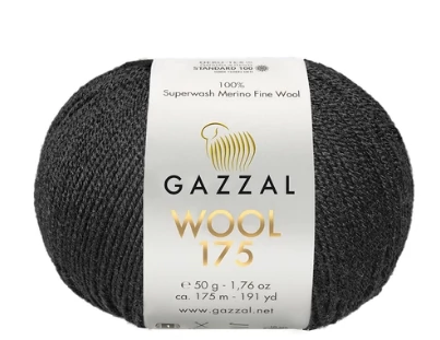 Wool 175 304 Fekete