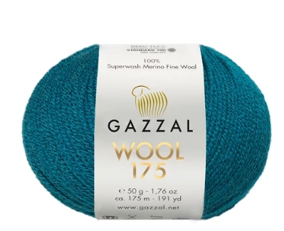 Wool 175 337 Petrol