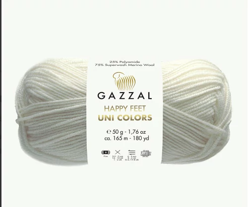 Gazzal Happy Feet Uni Color 3551