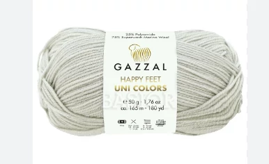 Gazzal Happy Feet Uni Color 3552