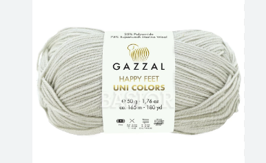 Gazzal Happy Feet Uni Color 3552