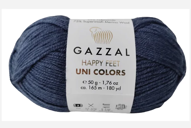 Gazzal Happy Feet Uni Color 3565