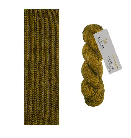 Gazzal Wool Star Tawny Olive 3811