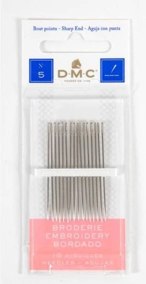 DMC hegyes tű 5  normálfejű