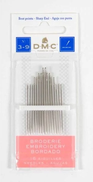 DMC hegyes tű 3-9  normálfejű