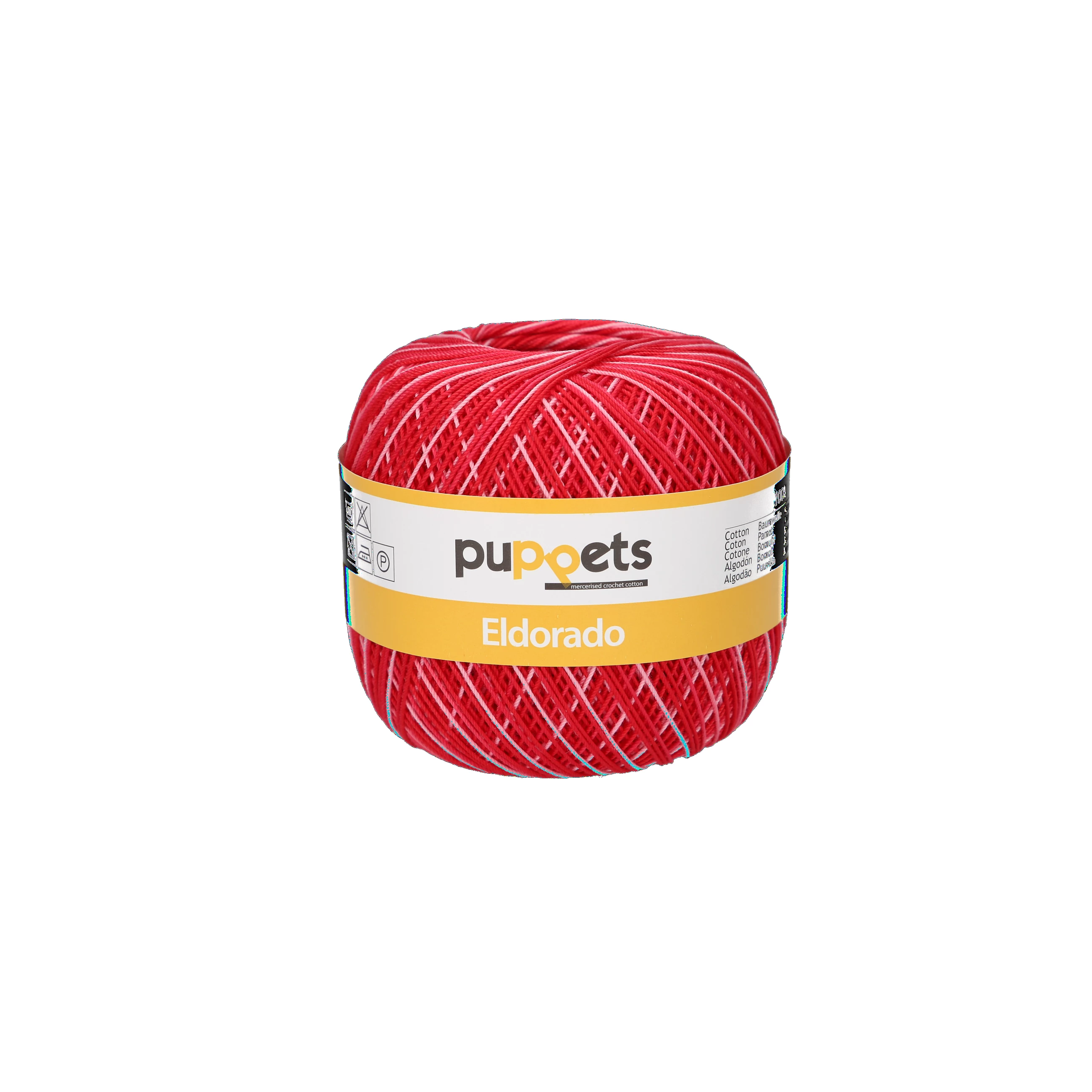Puppets Eldorado 49/0039 Color piros 50g